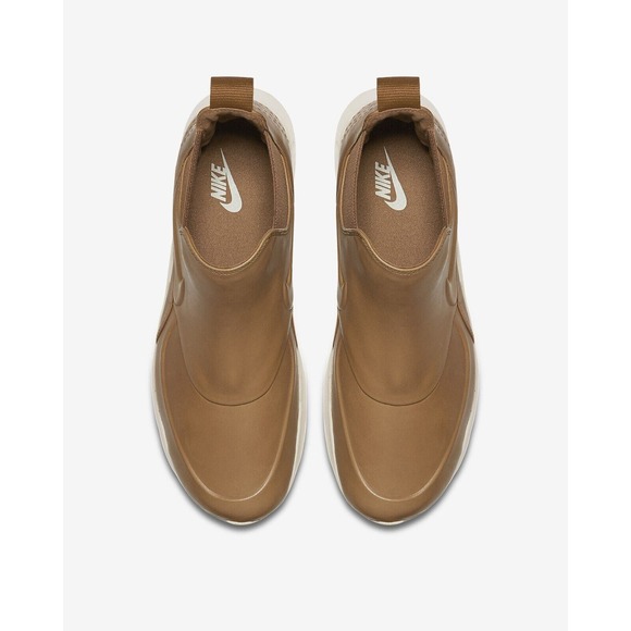 Nike Air Max Thea Mid Cream Sail Brown Leather Boot 859550-200 Women's US Size 5 - Picture 4 of 5